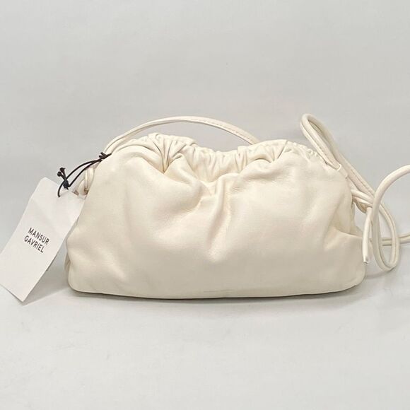 Mansur Gavriel Mini Cloud Lambskin Clutch Bag - Picture 3 of 11